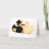 Carte Canards mariages 2 (Devant)