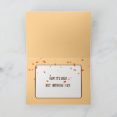 Carte Canards Sur Le Lac D'Automne Pour Anniversaire (Intérieur)