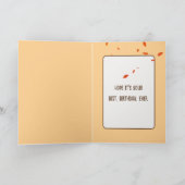 Carte Canards Sur Le Lac D'Automne Pour Anniversaire (Intérieur)