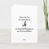 Carte Canards sur The Creek (Dos)