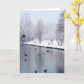 Carte Canards sur The Creek (Fleur jaune)