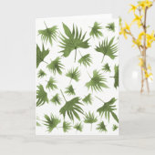 Carte Canary Vine Feuilles (Fleur jaune)