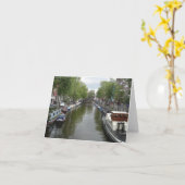 Carte Canaux d'Amsterdam (Fleur jaune)