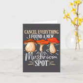 Carte Cancel Everything I Found A New Mushroom St Fora _ (Fleur jaune)