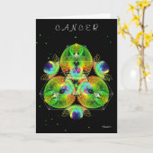 Carte Cancer (Fleur jaune)