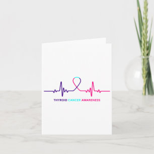 Carte Cancer - Cadeau de sensibilisation au cancer du th