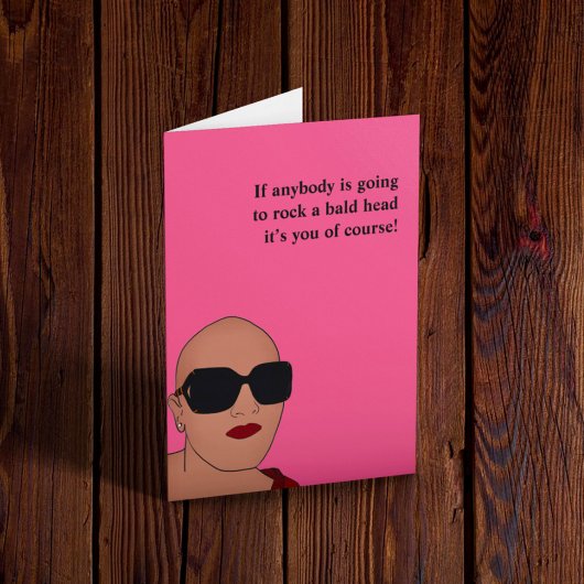 Carte Cancer/Chemo Perte de cheveux