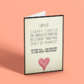 Carte Cancer Crado Personnalisable