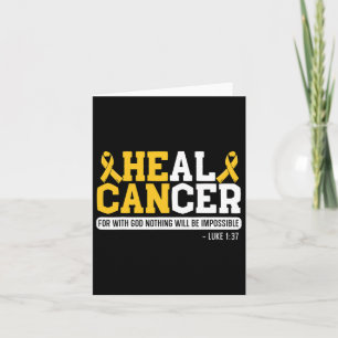 Carte Cancer de la guérison Mois de sensibilisation au c