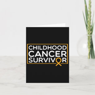 Carte Cancer de l'enfant Survivant Cancer de l'enfant Ru