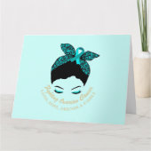 Carte Cancer de l'ovaire (Devant)