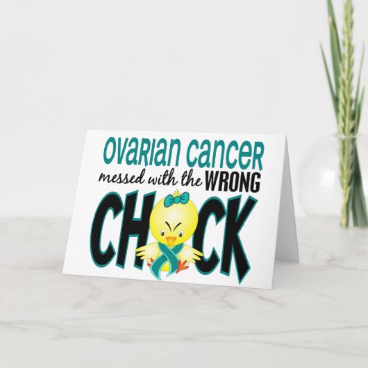 Carte Cancer De L'Ovarien Malmené Par Le Mauvais Pouce (Devant)