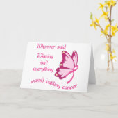 Carte Cancer de lutte (Fleur jaune)