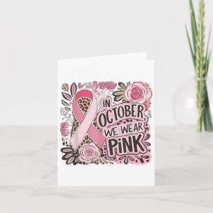 Carte Cancer Du Sein Femmes Halloween En Octobre Nous Po