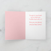 Carte Cancer Du Sein Kitty Et Coeurs (Intérieur)