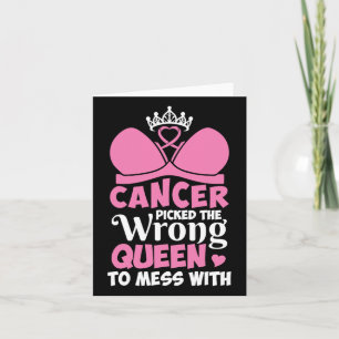 Carte Cancer Du Sein La Mauvaise Reine À Mess Stron
