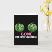 Carte Cancer Du Sein Mastectomie Survivante Est Parti, M (Fleur jaune)