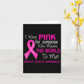 Carte Cancer Du Sein Pour Quelqu'Un Qui Veut Dire Que Le (Fleur jaune)