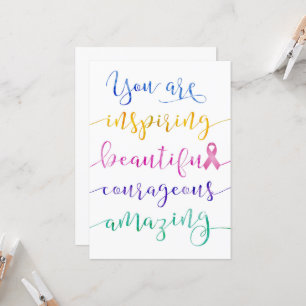 Carte Cancer du sein - Se souvenir de qui vous êtes