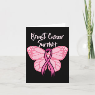 Carte Cancer du sein Survivant Cancer Lutteur Guerrier r