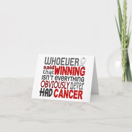 Carte Cancer du Whoever Said (Devant)