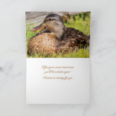 Carte Cancer Encouragement Canard-colard (Intérieur)