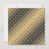 Carte Cancer et cheval métallique (Dos)