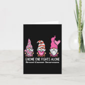 Carte Cancer Gnome One combat seul Sensibilisation Femme (Devant)