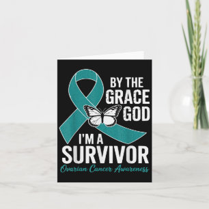 Carte Cancer Ovarien Survivant Par La Grâce De Dieu Turq