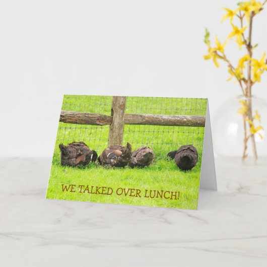 Carte Cancer Support Duck Wildlife Cuisson (Fleur jaune)