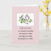 Carte Cancer Survivor Day Sentez-vous mieux guérir Soft (Fleur jaune)