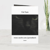 Carte Candid Kittens Greeting Card (Dos)