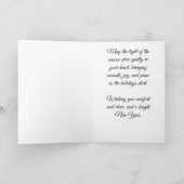 Carte Candle & Holly – Season’s Greetings (Intérieur)