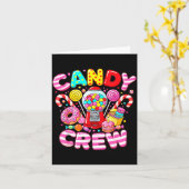 Carte Candy Crew Matching Group Colorful Sweets Party  (Fleur jaune)