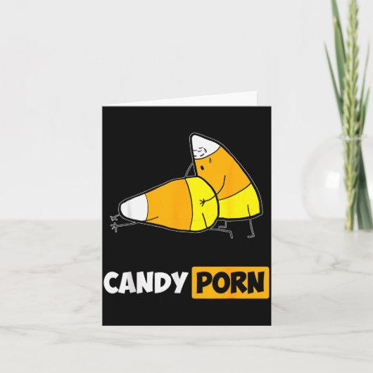 Carte Candy Funny Halloween Men Gift  (Devant)