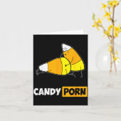 Carte Candy Funny Halloween Men Gift  (Fleur jaune)
