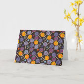 Carte Candy pattern | Lollies 1lipop (Fleur jaune)