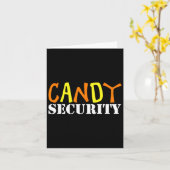 Carte Candy Security Costume d'Halloween facile pour Laz (Fleur jaune)
