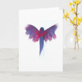 Carte Candy Waters Artiste de l'autisme (Fleur jaune)