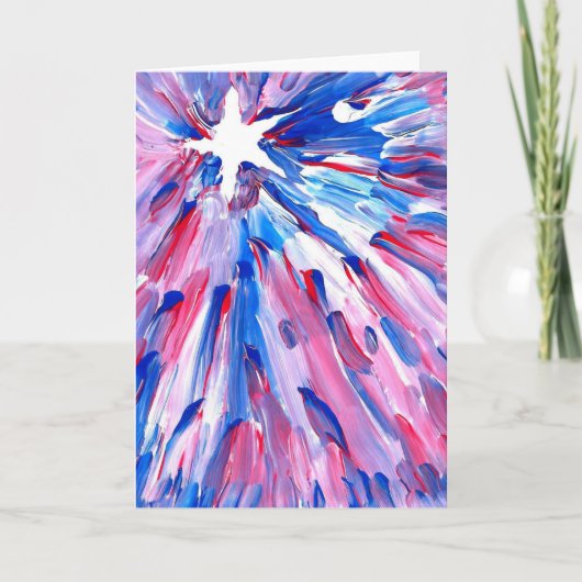 Carte Candy Waters Artiste de l'autisme (Devant)