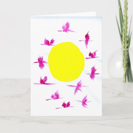 Carte Candy Waters Artiste de l'autisme (Devant)