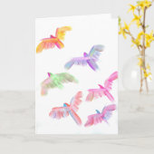 Carte Candy Waters Artiste de l'autisme (Fleur jaune)