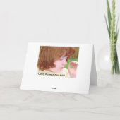 Carte Candy Waters Artiste de l'autisme (Dos)