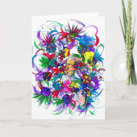 Carte Candy Waters Artiste de l'autisme (Devant)