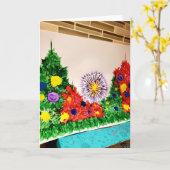 Carte Candy Waters Artiste de l'autisme (Fleur jaune)