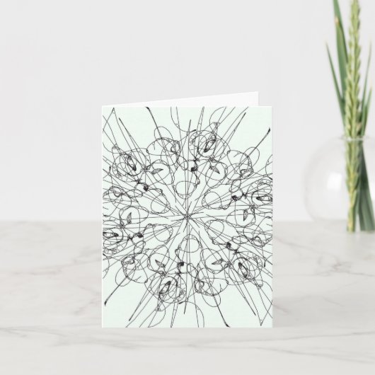 Carte Candy Waters Artiste de l'autisme (Devant)