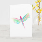 Carte Candy Waters Artiste de l'autisme (Fleur jaune)