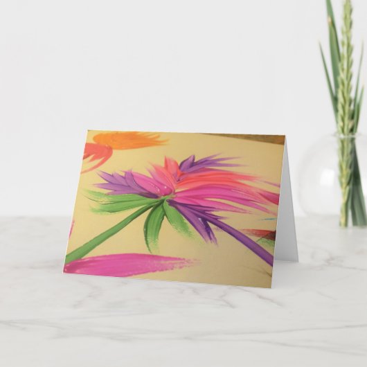 Carte Candy Waters Artiste de l'autisme (Devant)