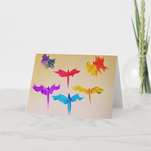 Carte Candy Waters Artiste de l'autisme (Devant)