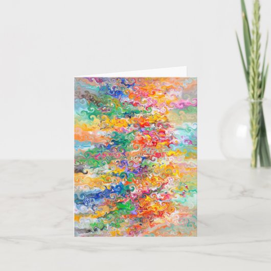 Carte Candy Waters Artiste de l'autisme (Devant)